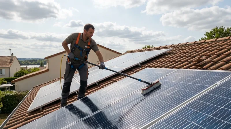 Nettoyage Panneaux Solaires Tours